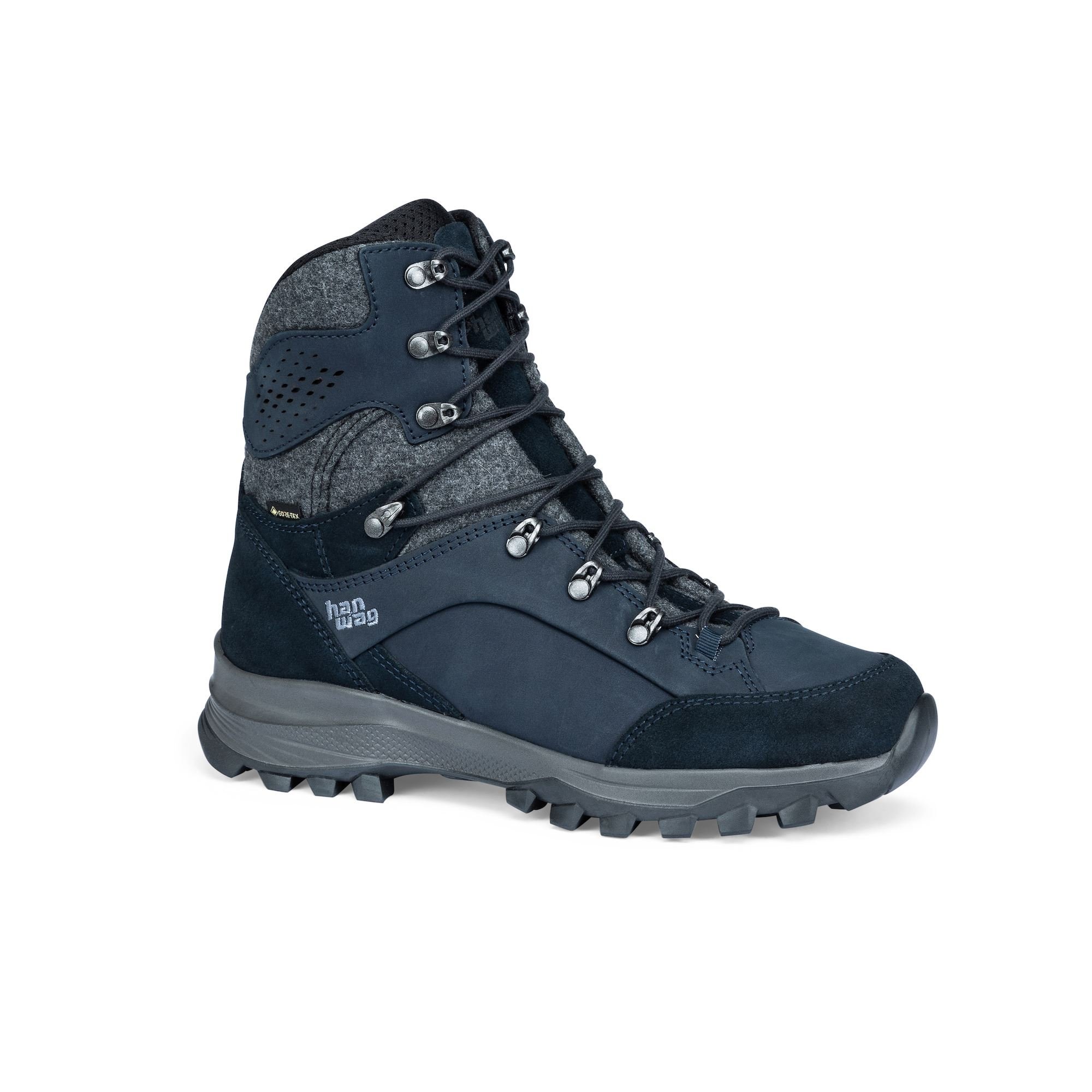 Hanwag Women's Banks GTX Winter Boots Navy/Deep Grey DMXKZ3127